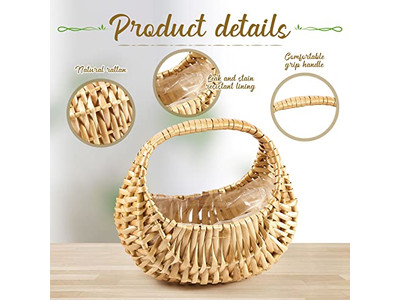 سلة نزهة أفريقية مزهرة للبيع بالجملة مجموعة رقائق الخشب