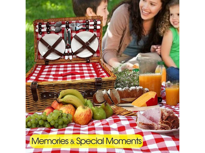 سلة نزهة لتناول الشاي بعد الظهر سلات صغيرة بالجملة على الطراز الإيطالي