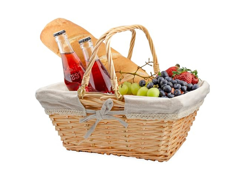 شراء بالجملة سلات نزهة جديدة من الخيزران قابلة للطي معزولة