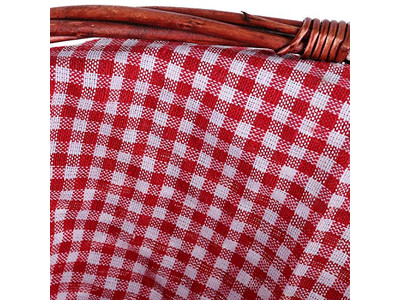 سلات نزهة صغيرة للحفلات لعبة خشبية سلة سعيدة أفضل قابلة للطي فردية