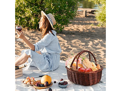 تفاصيل سلة النزهة للأكشاك والسلال القابلة للطي للتخييم والحفلات