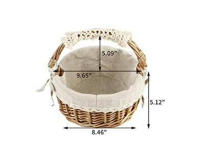 سلة نزهة مع طاولة محمولة ورف تخزين جلدي للخبز بدون حد أدنى للطلب الأفضل