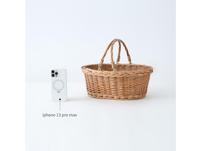 سلة تخزين نزهة من الروطان الزرقاء معزولة مبرد خارجي من الصفصاف الخوصي