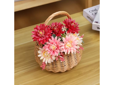 حقيبة ظهر نزهة للنبيذ والجبن سلة قابلة للطي كبيرة مع غطاء