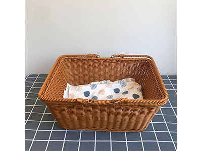 سلة نزهة وردية بكمية طلب منخفضة مع صندوق تبريد وحاويات تخزين بمقبض