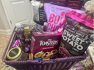 سلة نزهة وردية بكمية طلب منخفضة مع صندوق تبريد وحاويات تخزين بمقبض